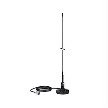 SHAKESPEARE ANT SHAKESPEARE ANT 5218 SHAKESPEARE VHF 19 Inch 5218 BLACK SS WHIP MAGNETIC MOUNT 5218